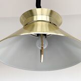 Vintage brass belid, sweden pendant, mid century hanging lamp