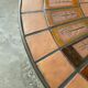 Capron “herbarium” coffee table with metal base