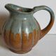 Pitcher in glazed stoneware Art-Nouveau early twentieth century