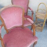 Armchair Louis XV bison