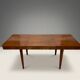 Extendable Dining Table Mid Century Wood Jindřich Halabala 1950s