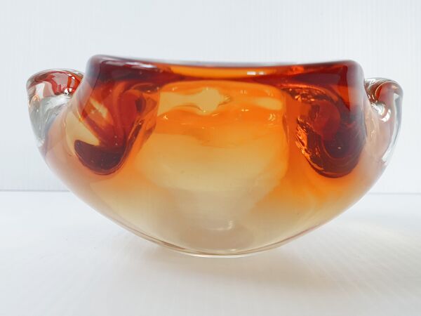 Vide-poche vintage en verre de Murano