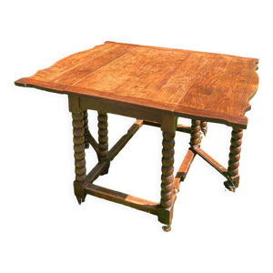 table de ferme à rallonges - bois