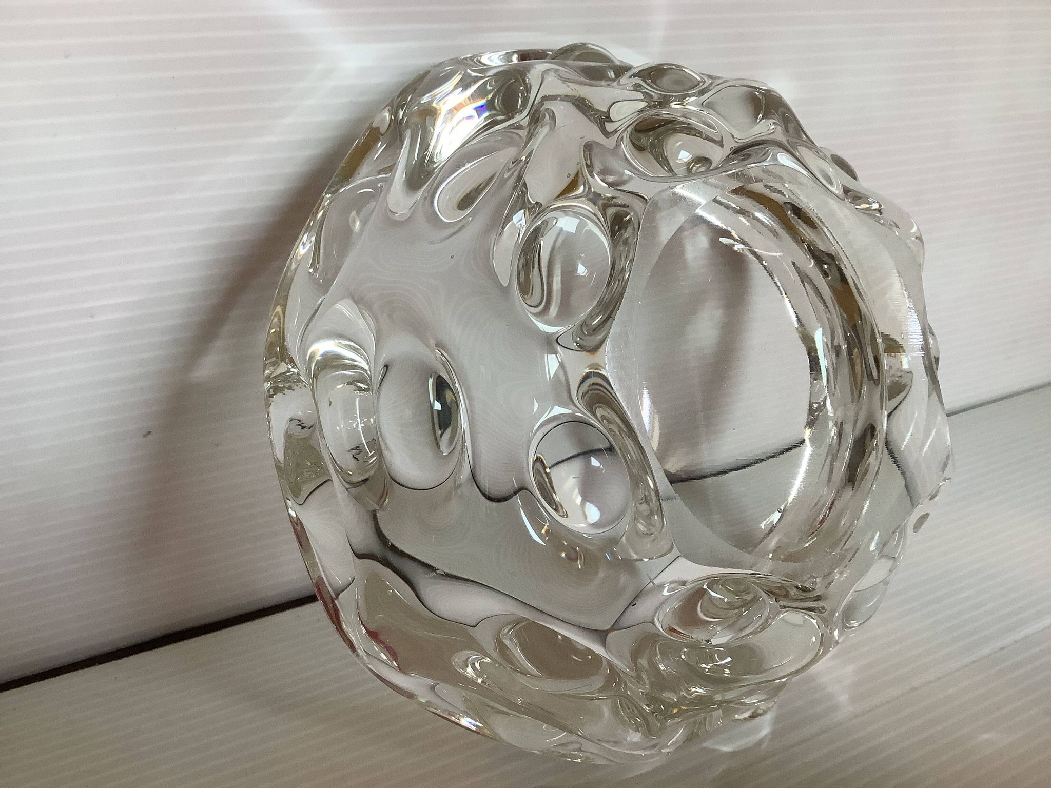 Vide poche cendrier style Murano