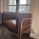 Leather armchair