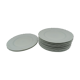 Set de 10 assiettes plates blanches Limoges