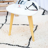 Carpet beni ouarain 100% virgin wool makes a new hand 140x220cm