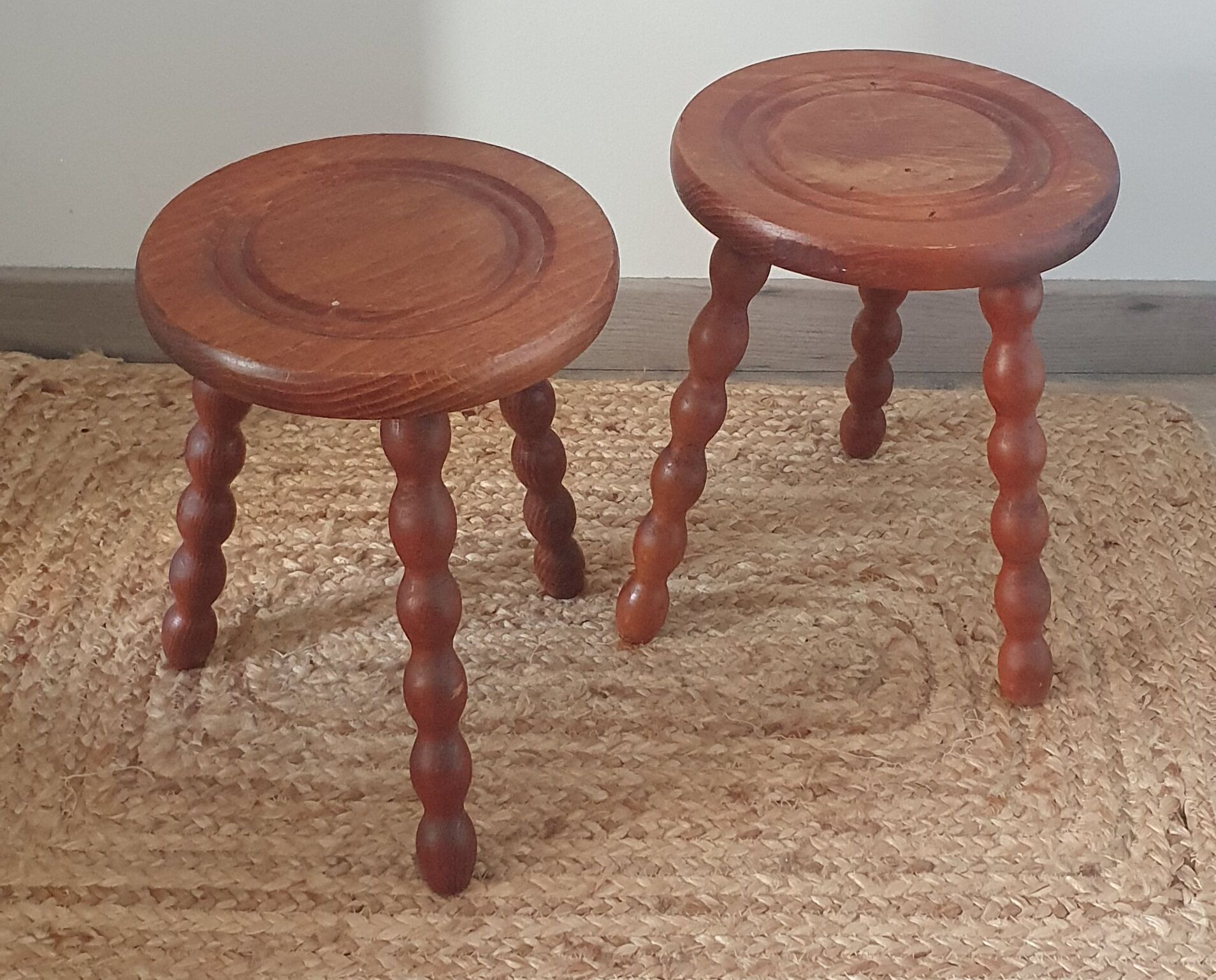 Wooden stools