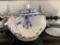 English sugar bowl in half-porcelain, antique.