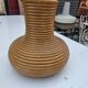 Rattan vase from the 60s