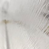 Revistero de metacrilato y latón. España, 1980s.