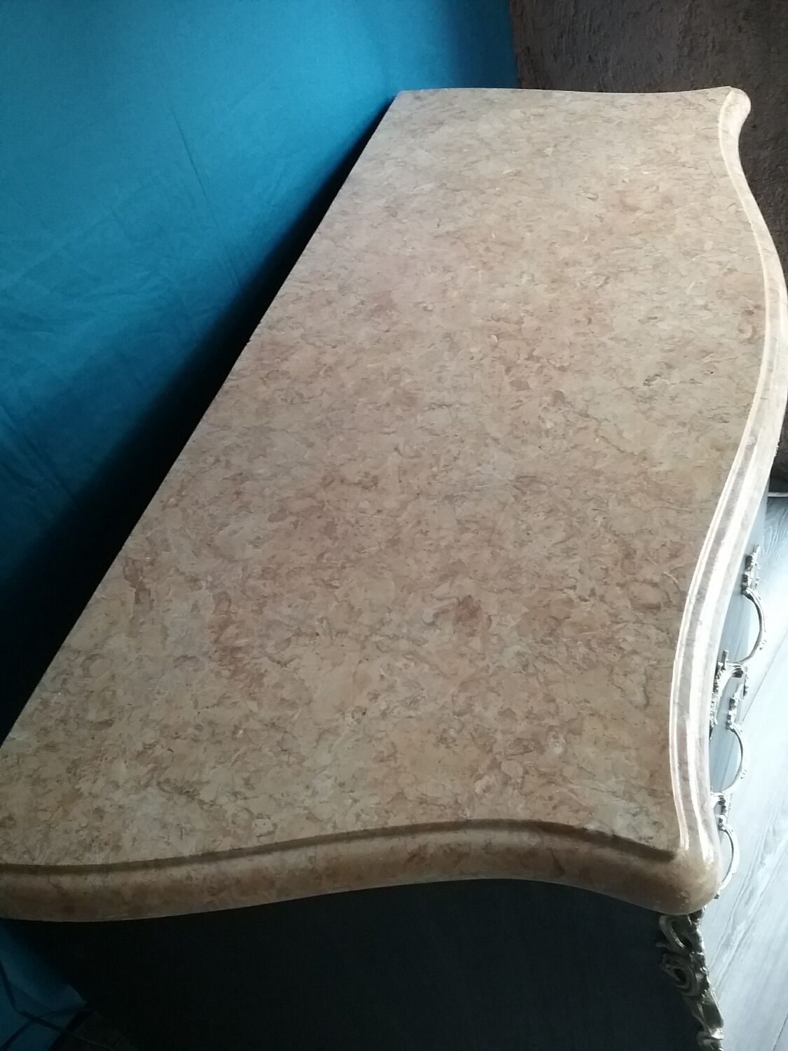 Chest of drawers Louis XV style black