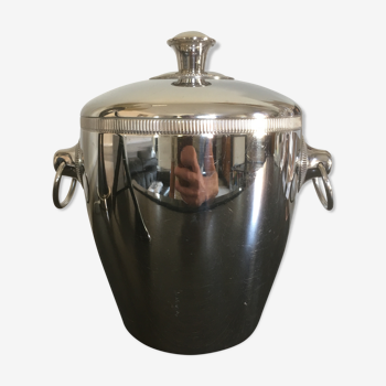 Stainless steel ice bucket made in france