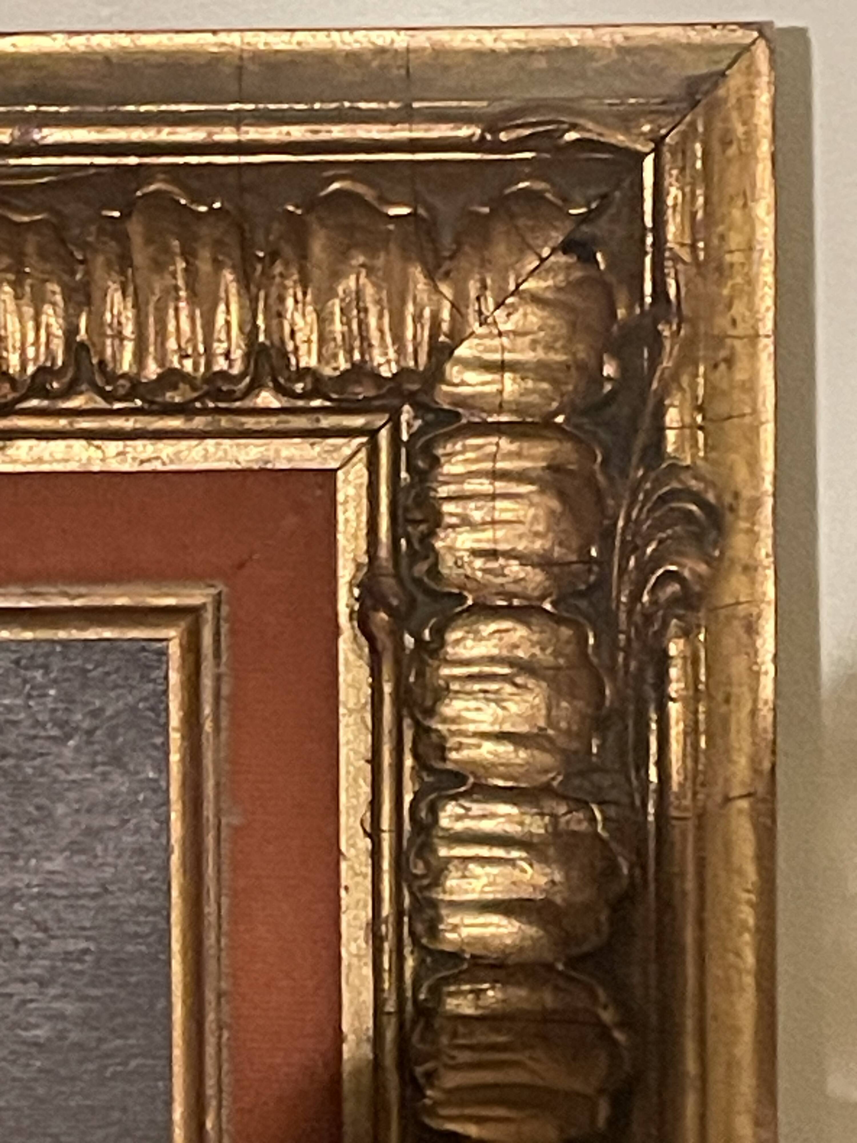 Painting on canvas, airbrush? young dancer in tutu, to be identified