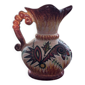 Pitcher signed Fouillen Quimper