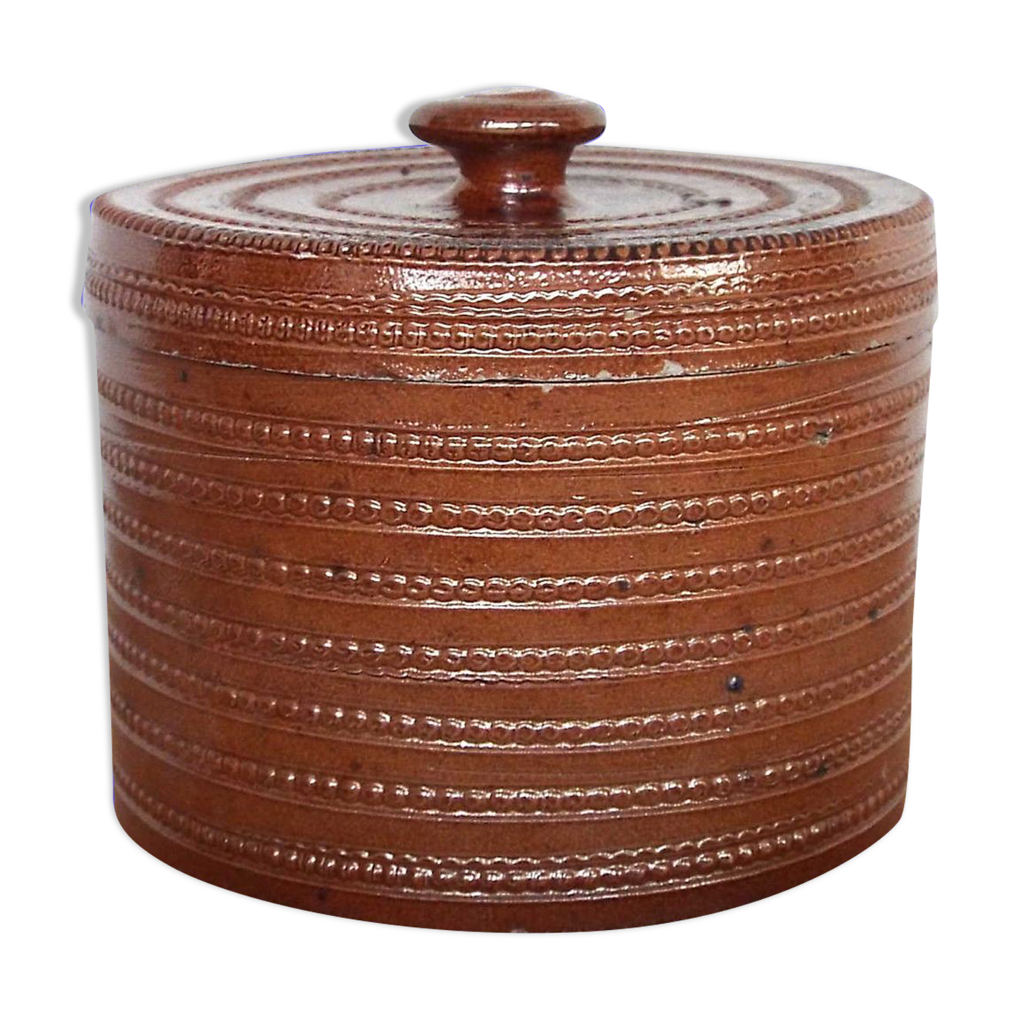 Sandstone salt pot