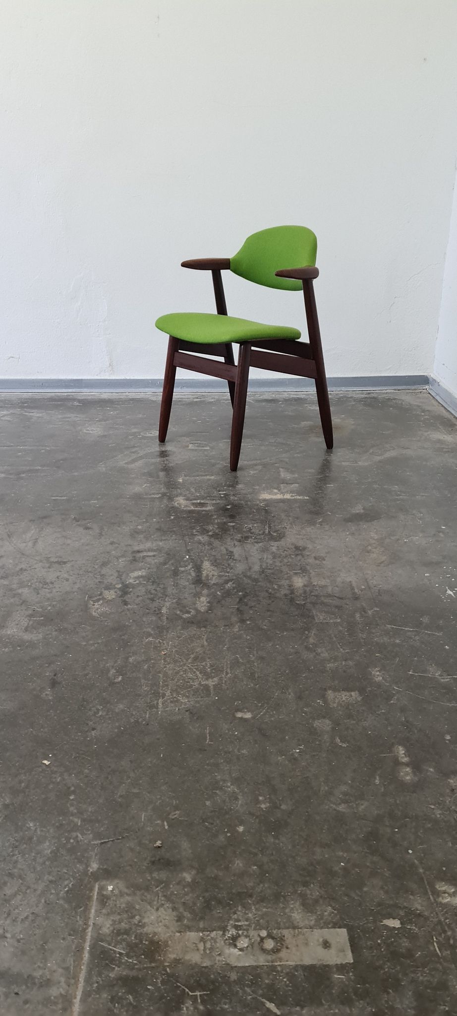 Vintage teak Dutch design dinning chair by Tijsseling for Hulmefa  Nieuwe Pekela