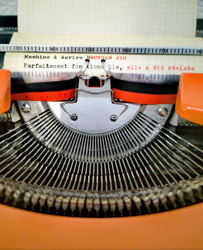 Brother 210 typewriter