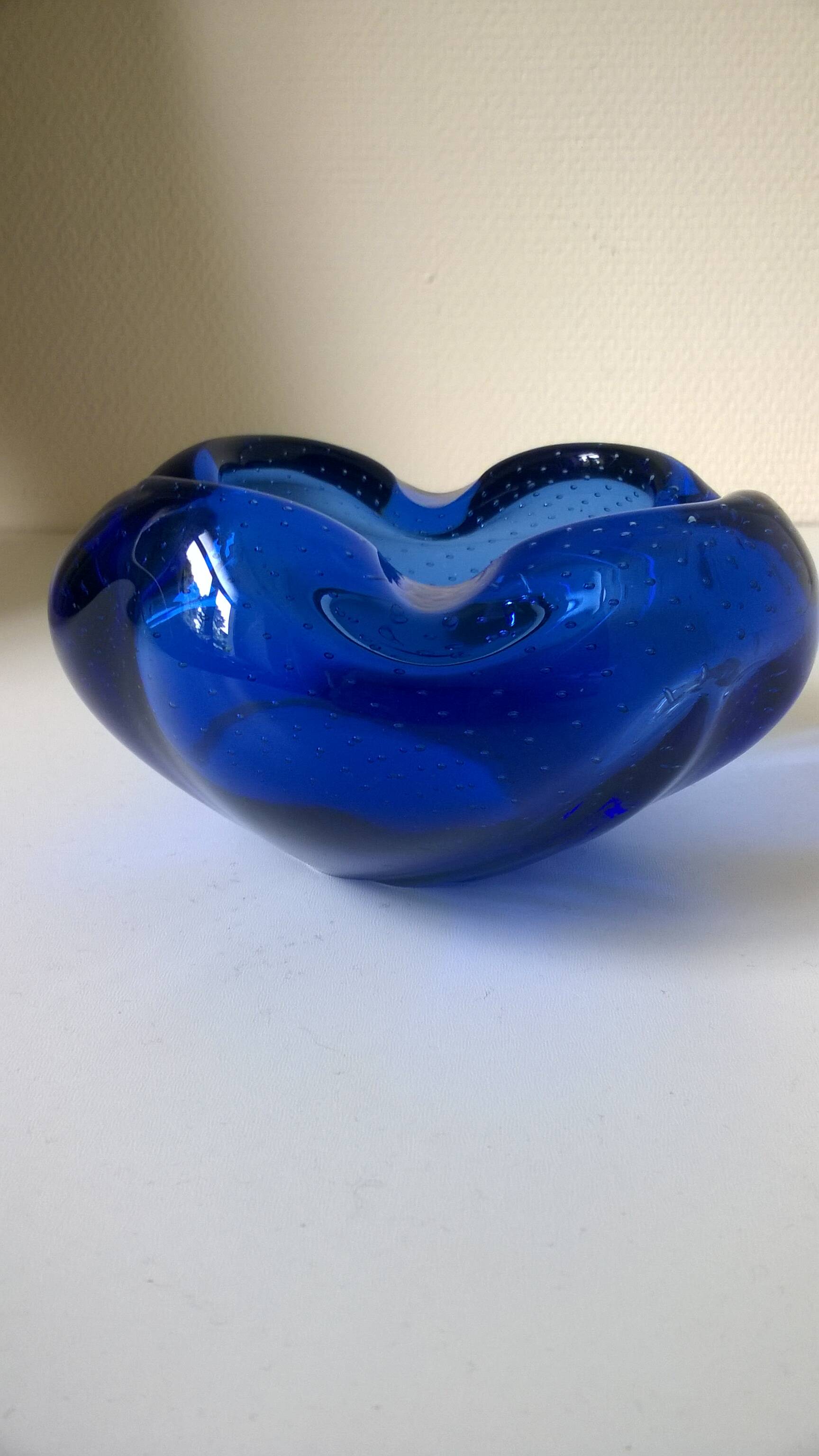 Murano glass bowl - ashtray - empty pockets c.1970