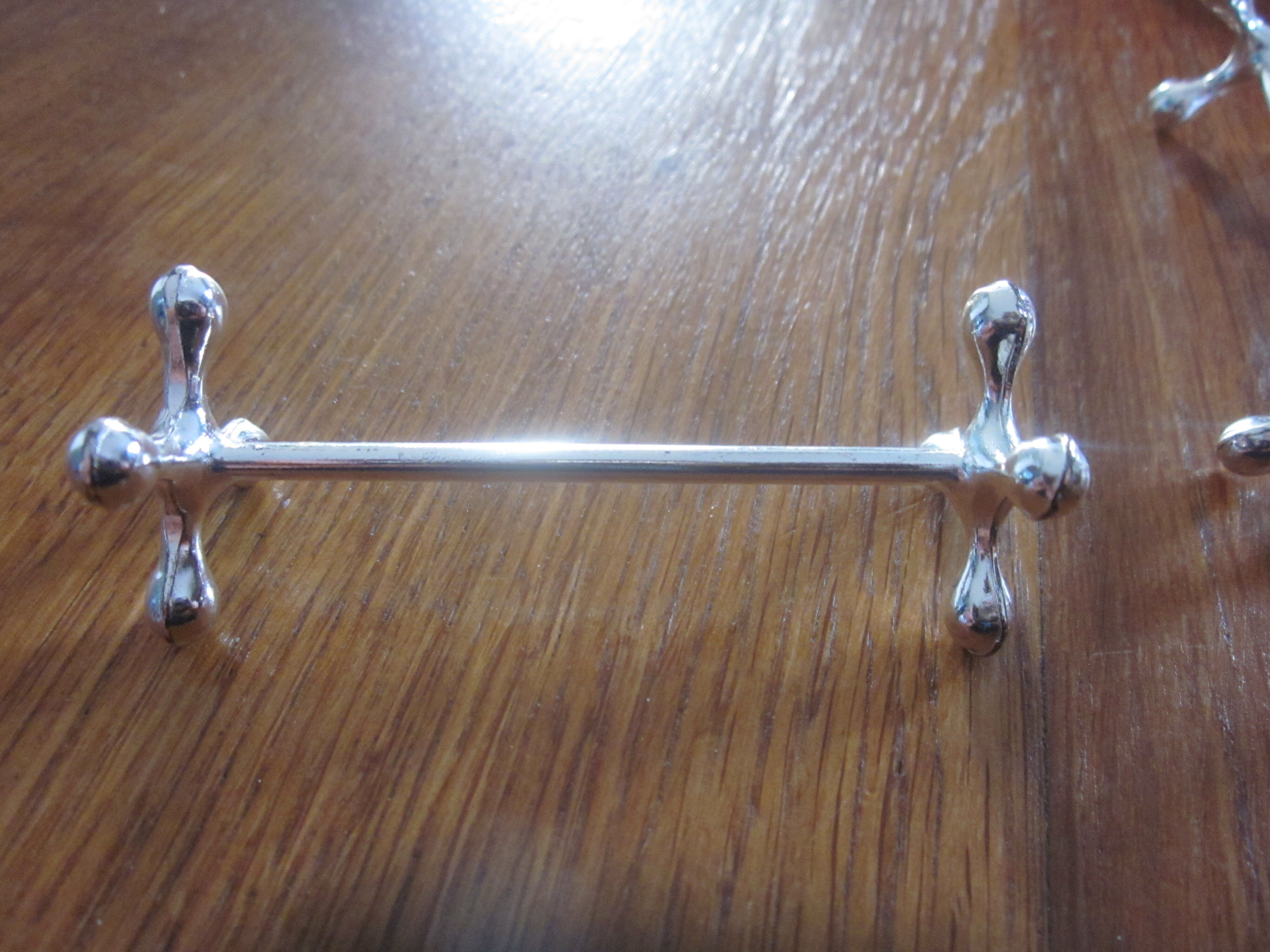 12 silver metal knife holder wmf