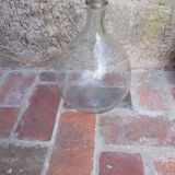 Dame jeanne en verre transparent