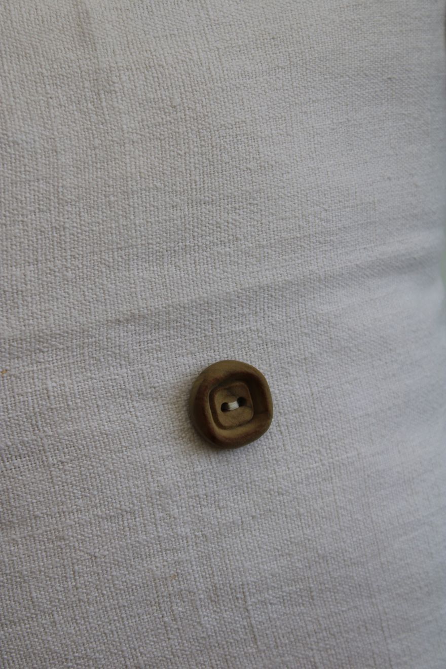 Linen and cotton cushion