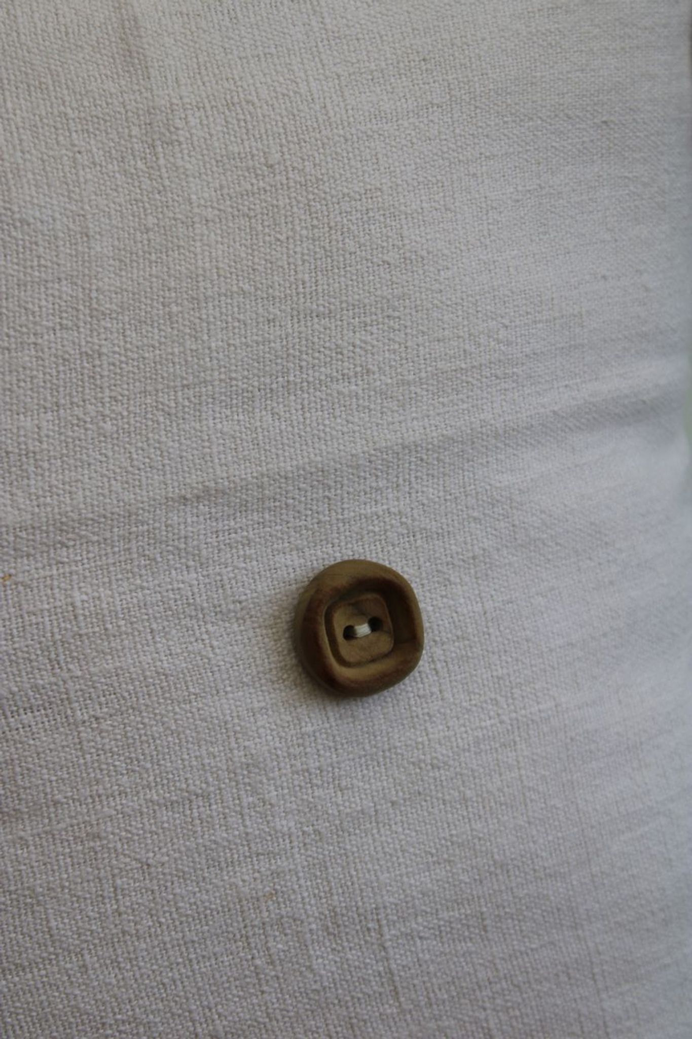 Linen and cotton cushion