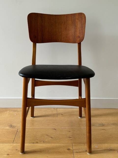 4 Boltinge Mobelfabrik model 62 chairs - Denmark, 1950s