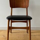 4 Boltinge Mobelfabrik model 62 chairs - Denmark, 1950s