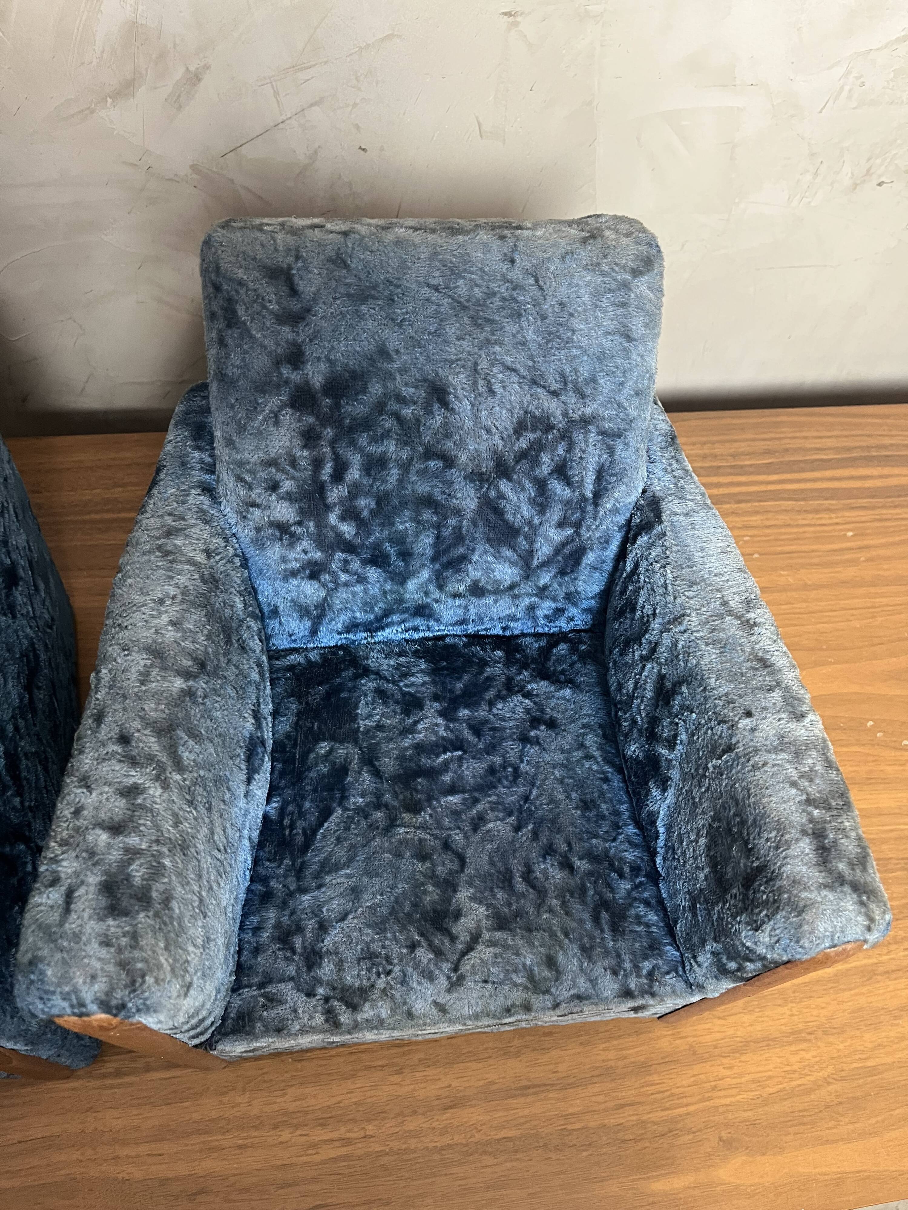 Pair of master's armchairs