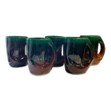 Set of 5 mugs Alain Guillard