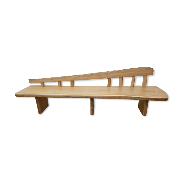 Banc en bois massif