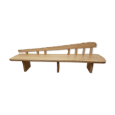 Banc en bois massif