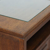 Antique Dutch Art Deco Liquor or Tea Cabinet