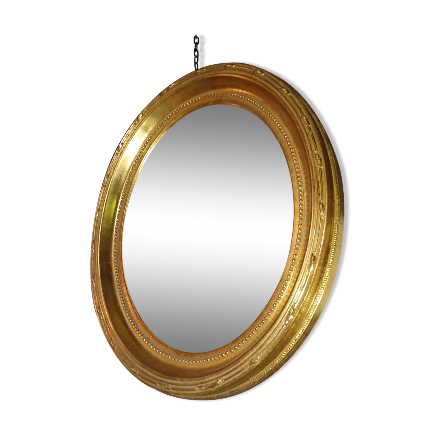 Louis XVI oval mirror 56x67cm