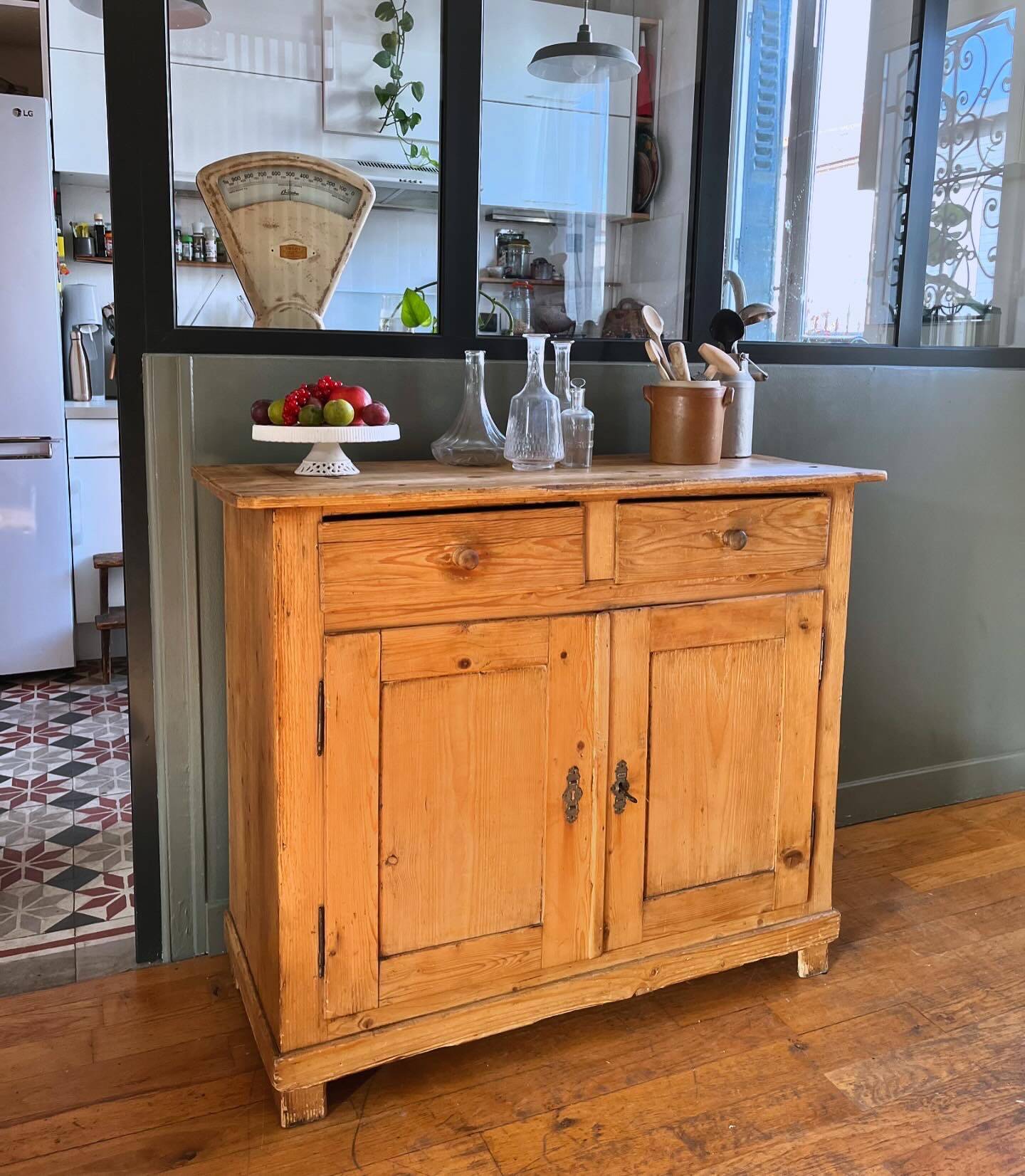 Vintage English sideboard