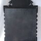Miroir Louis XIII bois noir 38 X 60