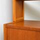 Sideboard-library cabinet with sliding doors