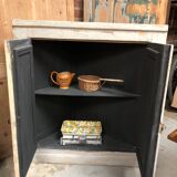 Old weathered corner workshop furniture