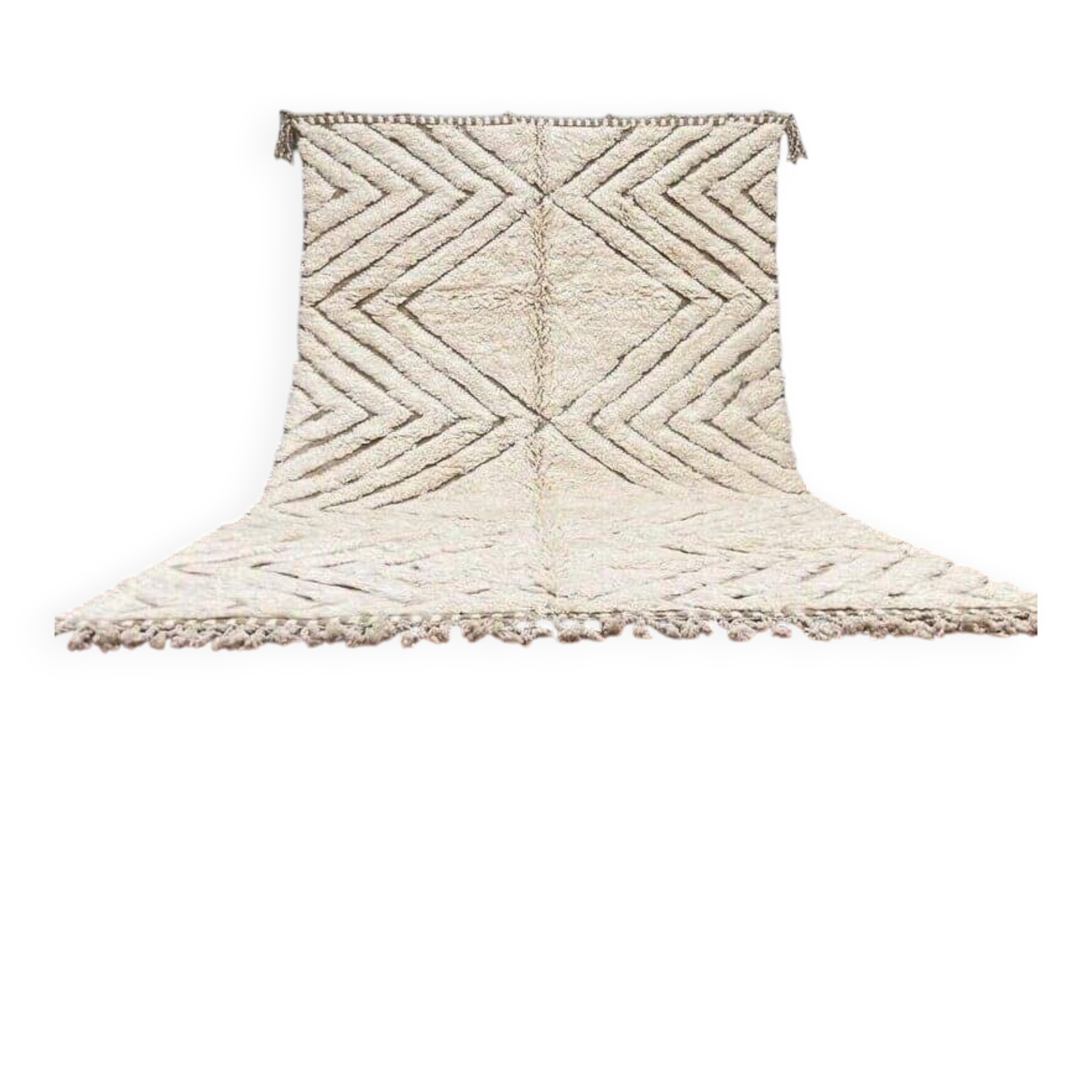 Handmade Berber wool rug size 2/3 m