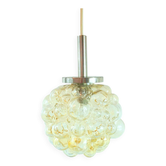 Mid-Century Bubble Glass Ceiling Light by Helena Tynell for Limburg, 1960s