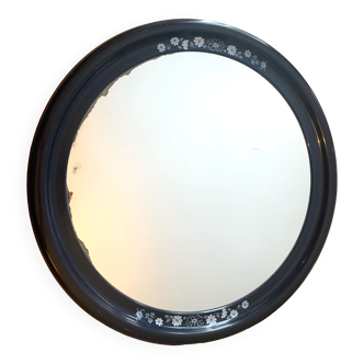 Vintage round mirror