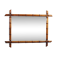 Miroir vintage bambou 61 x 79 cm