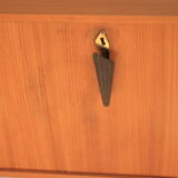Wall floor, furniture with secretary box 50s