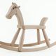 Kay Bojesen wooden rocking horse, Danish design toy from the 1970s