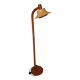 Articulated floor lamp in Scandinavian pine from the 1960s.