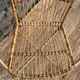 Rattan living room, set of 2 armchairs and a coffee table