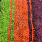 Vintage turkish kilim cushion cover 30x50cm