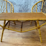 Rattan lounge