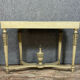 Console Louis XVI in wood laked and rechampi around 1880